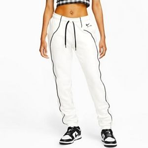 New Nike AirWomen's Mid-Rise Fleece JoggersSize L (12–14)